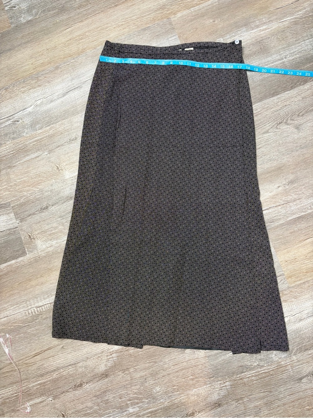 Eddie Bauer Black Eyelet Maxi Skirt
